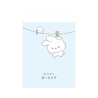 #クラックス メモ ダラリンアニマルズミニメモ  ヘチャウサ 132628