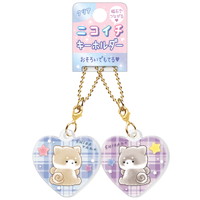 #クラックス 身辺雑貨 クリアニコイチキーホルダー  シバタロズ 133018