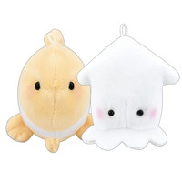 #クラックス 身辺雑貨 ニコヌイキーホルダー  クマノミ･イカ 133143
