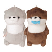 #クラックス 身辺雑貨 ニコヌイキーホルダー  カワウソ 133155