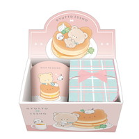 #クラックス キッチン雑貨 タオル付きマグカップ  ギュットイッショ 133584