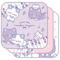 #クラックス 生活雑貨 3枚組ミニタオル  ニコニャン 133625