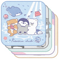 #クラックス 生活雑貨 5枚組ミニタオル  ポテットクラブ 133629