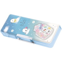 #クラックス 収納用品 コンパクト両面ペンケースース  スイーツエナガ 133723