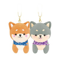 #クラックス 身辺雑貨 Ｌサイズニコヌイキーホルダー  シバイヌ２ 133946