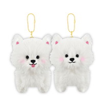 #クラックス 身辺雑貨 ニコヌイキーホルダー  サモエド 133954