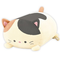 #クラックス 生活雑貨 アニマルピロークッション  ミケネコ 134782