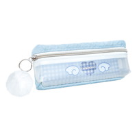#クラックス 収納用品 2ルームペンケース  ハートチェック 134913