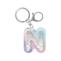 #クラックス 身辺雑貨 シャカシャカイニシャルキーホルダー  Ｎ 135066