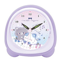 #クラックス 身辺雑貨 ミニライトクロック  ニコニャン 135171