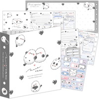 #クラックス ノート ミニプロフィールブック  カワイイトリ･ハートモア 135400