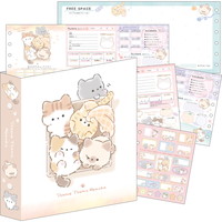 #クラックス ノート ミニプロフィールブック  ウチノネコチャン･ツメツメニャンコ 135401