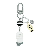 #クラックス 身辺雑貨 アニマルフロッキーキーホルダー  ラッコ 135565