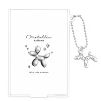 #クラックス 身辺雑貨 マスコット付ミラー Sサイズ メタリックバルーン 135615