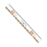 #クラックス 筆記関連小物 タロチャンズスリム定規 17cm クマタロズ 135933