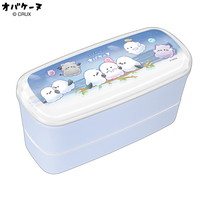 #クラックス ランチ雑貨 2段ランチBox  オバケーヌ 136070