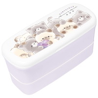 #クラックス ランチ雑貨 2段ランチBox  タロチャンズ･ニャンタロズ 136089