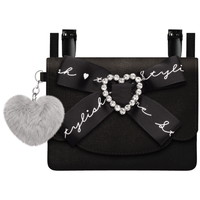 #クラックス 身辺雑貨 ポシェットポケット  ブラックハート 136245