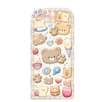 #クラックス シール もちプニューステッカー  くま 136385