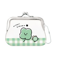 #クラックス 身辺雑貨 がま口コインケース  ニコリクローバー 137012