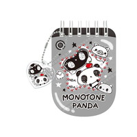 #クラックス メモ帳 平成メモリークリアリングメモ  モノトーンパンダ 137727