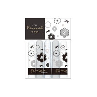 #クラックス 筆記関連小物 ユルフラワー鉛筆キャップ  フラワーブルームクリスタル 137812