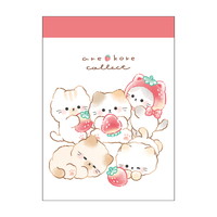 #クラックス メモ帳 アレコレコレクトミニメモ  イチゴコレクト 137895