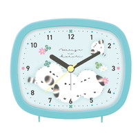 #クラックス 生活雑貨 スクエアライトクロック  ワタゲノコトリ 138013