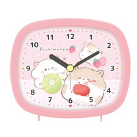 #クラックス 生活雑貨 スクエアライトクロック  プチモニュ 138016