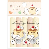 #クラックス 筆記関連小物 チンマリシマエナガ鉛筆キャップ  プリン 138147