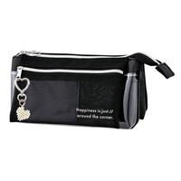 #クラックス 収納用品 フラップポケットペンケース  ブラック 138188