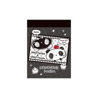 #クラックス メモ帳 平成メモリーホログラムちっちゃいメモ  モノトーンパンダ 138406