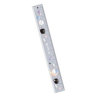 #クラックス 筆記関連小物 オバケーヌ定規 17cm プックリムーン 138545