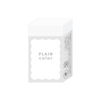 #クラックス 筆記関連小物 PLAINCOLORまとまるくん消しゴム  ニュアンスグレー 138576