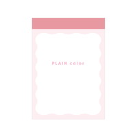 #クラックス メモ帳 PLAINCOLORミニメモ  ニュアンスピンク 138592