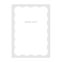 #クラックス 筆記関連小物 PLAINCOLOR下敷き  ニュアンスグレー 138596