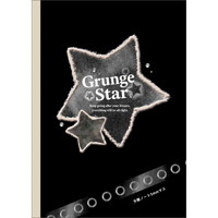 #クラックス 学習ノート グランジライクペタンコ方眼ノート  グランジスター 138614