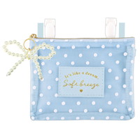 #クラックス 身辺雑貨 ポシェットポケット  ブルードット 138720