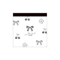 #クラックス メモ帳 メタリックライクスクエアメモ  メタルモチーフ 139184