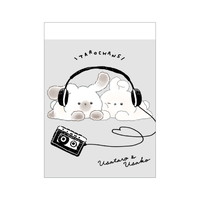 #クラックス メモ帳 たろちゃんずミニメモ  ミュージック 139290