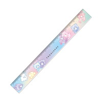 #クラックス  たろちゃんずスリム定規 17cm クマウサミックス 139297