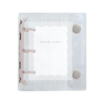 #クラックス メモ帳 バインダーブックプラス  ニュアンスグレー 139332