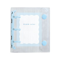 #クラックス メモ帳 バインダーブックプラス  ニュアンスブルー 139333