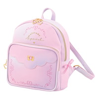 #クラックス 身辺雑貨 ジュニア合皮ミニリュック  ピンク･スカラップ 139511