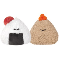 #クラックス 身辺雑貨 ニコヌイキーホルダー  オニギリ／ウメ／イクラ 139656