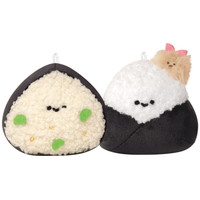 #クラックス 身辺雑貨 ニコヌイキーホルダー  オニギリ／エダマメ／テンムス 139657