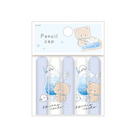 #クラックス 筆記関連小物 ぎゅっといっしょ鉛筆キャップ  ソライロソーダ 139823