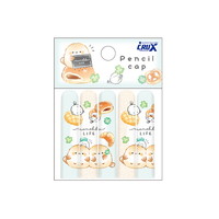 #クラックス マネッコライフ鉛筆キャップ  パン 140291