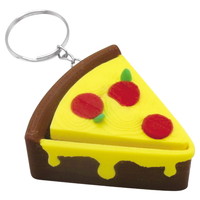 #クラックス モグモグクリッカーキーホルダー  ピザ 140777