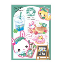 #クラックス ノート 遊べる交換ノート A5 フワフワラビチャン 140788